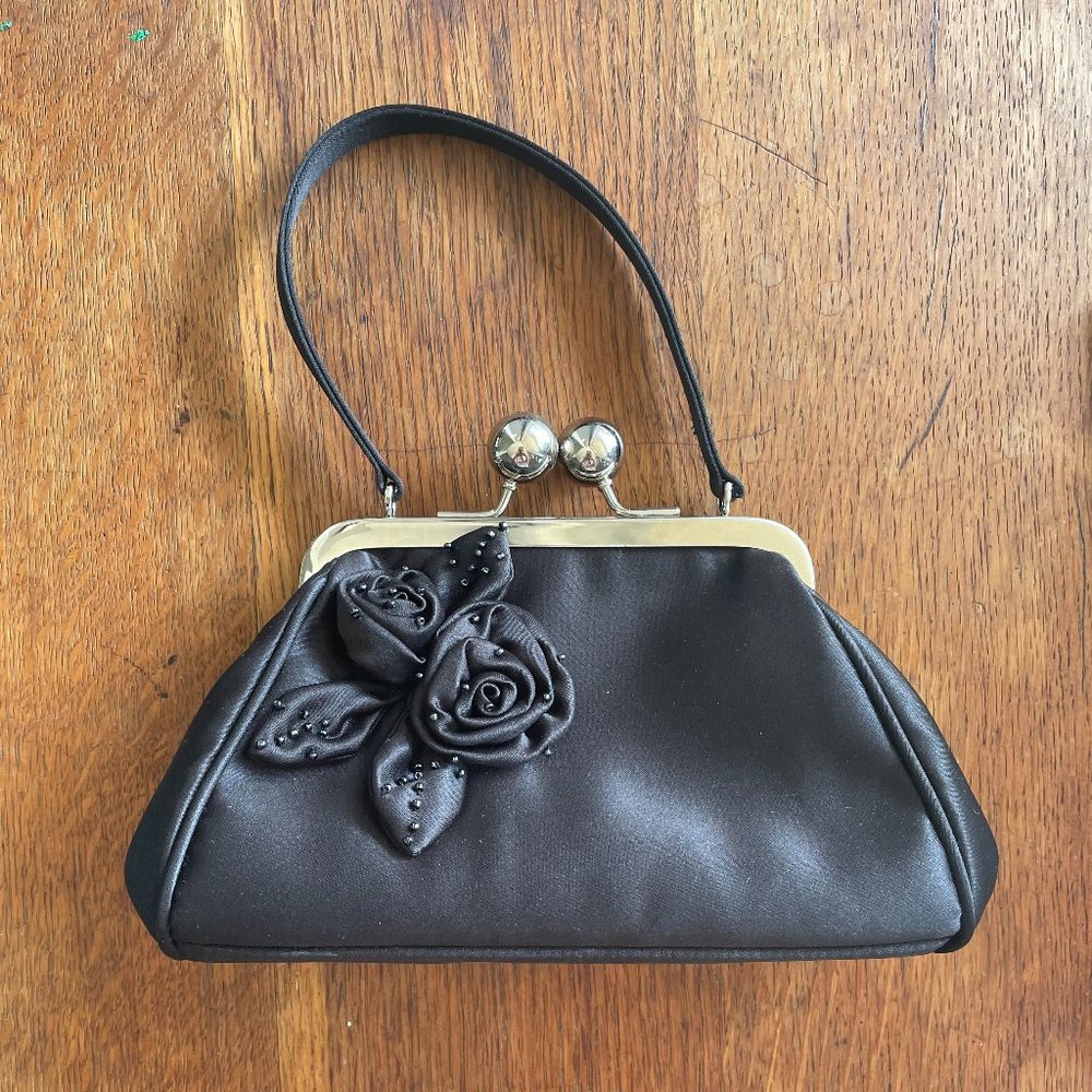 Apt. 9 Mini Black Clutch Purse